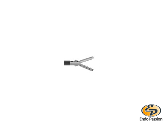 Alligator grasping forceps, double action